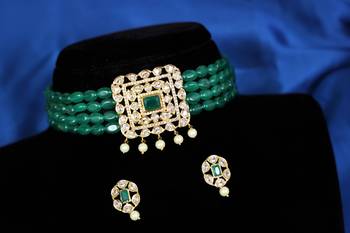 Multicolor cubic zirconia chokers 1