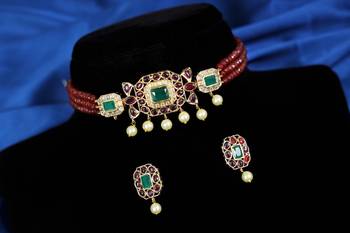 Multicolor cubic zirconia chokers 1