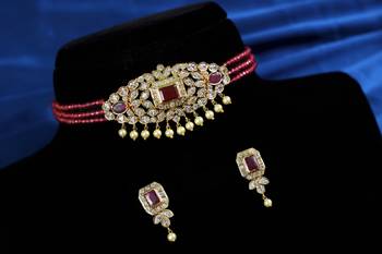 Multicolor cubic zirconia chokers 1