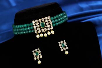 Multicolor cubic zirconia chokers 1