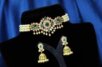 Multicolor cubic zirconia chokers 1