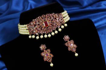 Multicolor cubic zirconia chokers 1