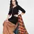 black cotton dress-materials