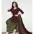maroon cotton dress-materials