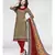 beige cotton dress-materials