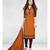 orange cotton dress-materials