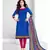 blue cotton dress-materials