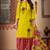 yellow cotton dress-materials