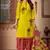 yellow cotton dress-materials