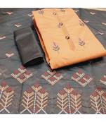 orange cotton dress-materials