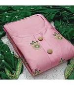 pink cotton dress-materials