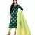 green art_silk dress-materials