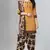 brown synthetic dress-materials