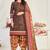 brown cotton dress-materials