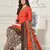 orange cotton dress-materials