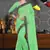 Green Cotton    Brasso Saree With Blouse For Women