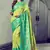 Green Art Silk    Printed  Saree With Blouse For Women