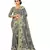 Grey Art Silk   Embroidered    Saree With Blouse For Women