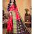 Pink Art Silk   Woven Saree With Blouse For Women