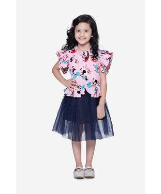 Qriuky Print tulle Dress 1