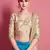 fascinating Sky-blue Sequins embroidered art silk wedding lehenga