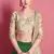 appetizing Green Sequins embroidered art silk bridal lehenga