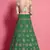 appetizing Green Sequins embroidered art silk bridal lehenga
