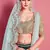 Glamorous Green sequins, thread, codding, and zari Embroidered diamond satin silk lehenga choli for bride