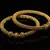 Gold Plated South Traditional Design bangle Set of 2