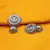 Afgani Chand German Silver Oxidized Grey Jhumki Earrings for Women