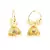 Gold Plated Polki Traditional Earrings