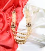 Long Pearl Jewellery Necklace For Men/Groom For Wedding Wear(
