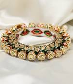 Multicolor Meenakari Rajwadi Bangles