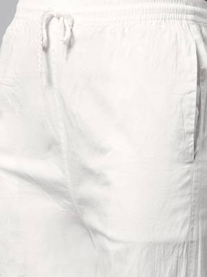 White hand woven art silk chikankari-kurtis 4