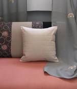 Beige Cotton Blend cushion-covers