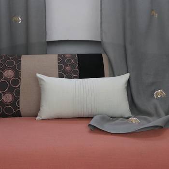 Mint Grey Cotton Blend cushion-covers 1