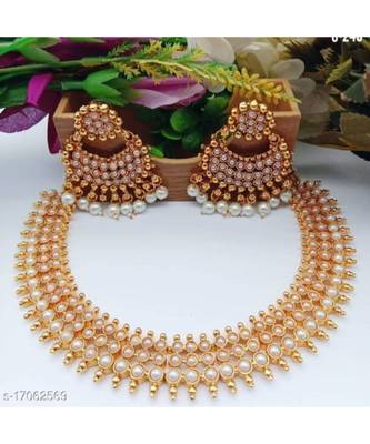 Kayaa Gold plated Richies Designed Beautiful Choker Set For Wedding 1