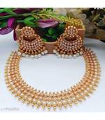 Kayaa Gold plated Richies Designed Beautiful Choker Set For Wedding