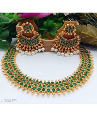 Kayaa Gold plated Richies Designed Beautiful Choker Set For Wedding 1