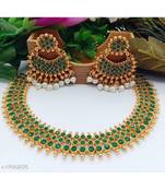Kayaa Gold plated Richies Designed Beautiful Choker Set For Wedding
