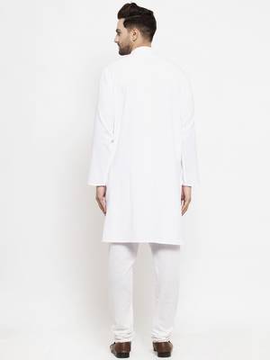White woven cotton men-kurtas 2