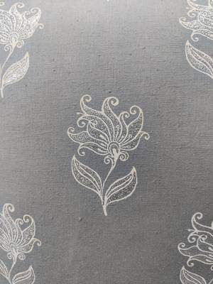 POSA Homes Grey Silver Printed Cotton Cushion Cover, Decorative Throw Pillow Case Cushion Cover, Valentine Day Gift 3