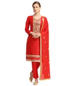 Soft Zam Cotton and hand arriy wark and moti wark