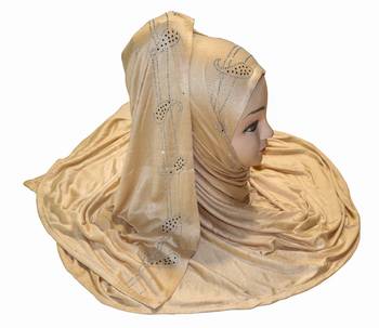 JSDC Women Casual Wear Women Stone Work Hosiery 4 Way Scarf Hijab Dupatta 5