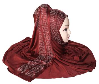 JSDC Hosiery Diamond Stone Work Women Hijab Scarf 1