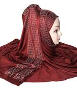 JSDC Hosiery Diamond Stone Work Women Hijab Scarf