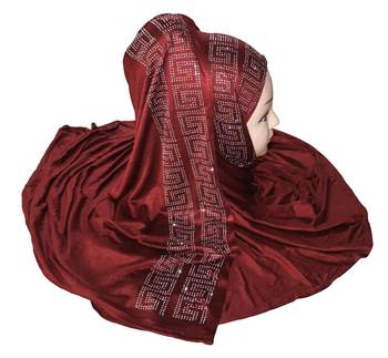 JSDC Hosiery Diamond Stone Work Women Hijab Scarf 4