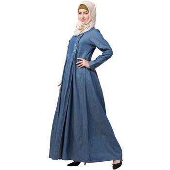 Designer Denim abaya 2