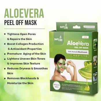 Favon Pack of 6 Aloe Vera Peel Off Mask 2