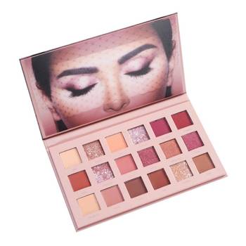 Huda Beauty 18 color Nude Eyeshadow Palette 3
